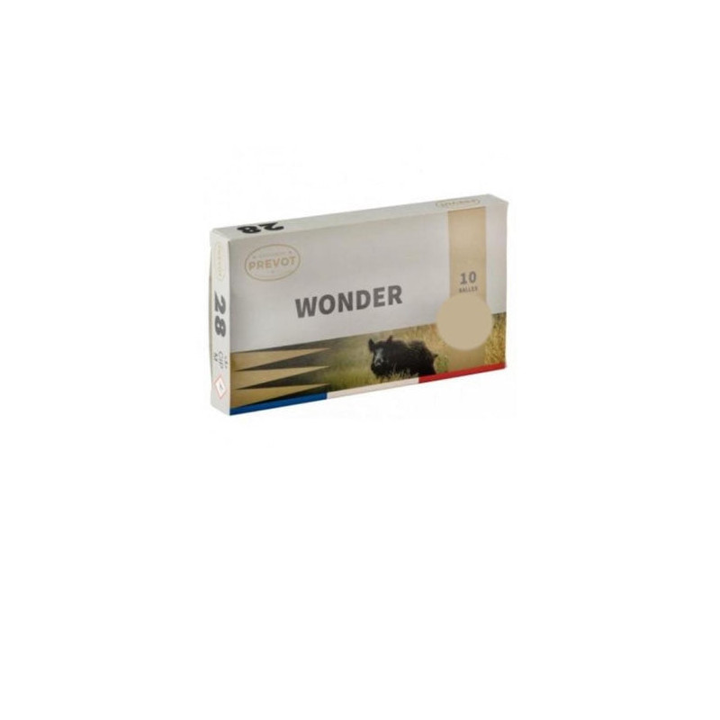 Balles Prevot Wonder " S " expansive 28g - Cal. 12/70