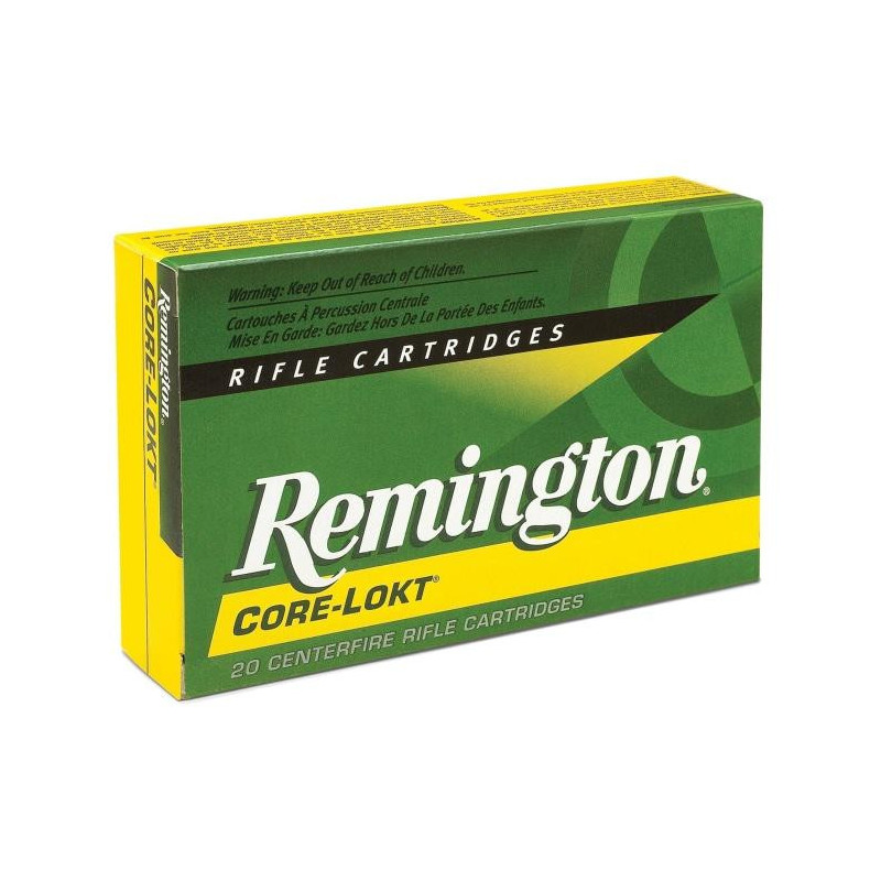 Balles Remington Core-Lokt SP - Cal. 308 Marlin Express
