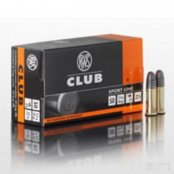 Balles RWS club - Cal. 22LR