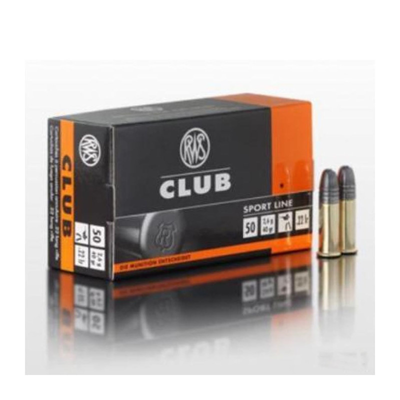 Balles RWS club - Cal. 22LR