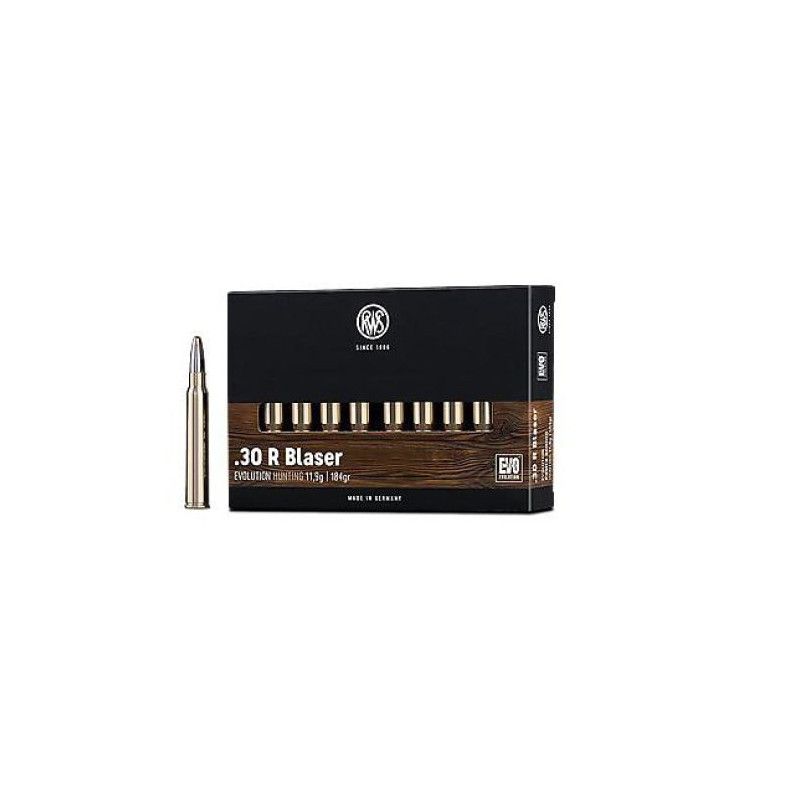 Balles RWS Evo - Cal. 30R Blaser
