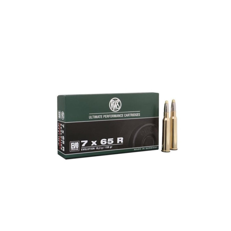 Balles RWS EVO 10.3 g - Cal. 7x65 R
