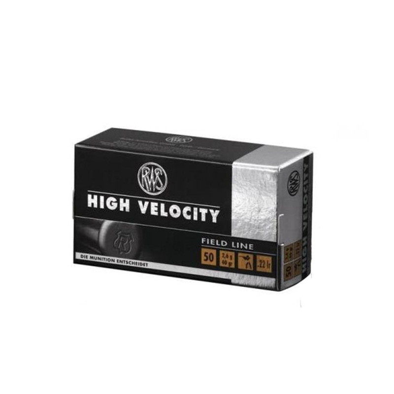Balles RWS High Velocity - Cal. 22LR