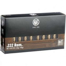 Balles RWS Hit - Cal. 222 Rem