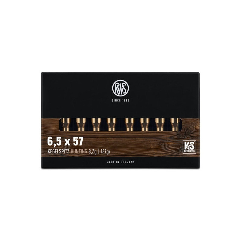 Balles RWS KS - Cal. 6.5x57R