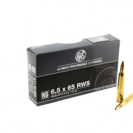 Balles RWS KS 8.2 g - Cal 6.5x65 RWS