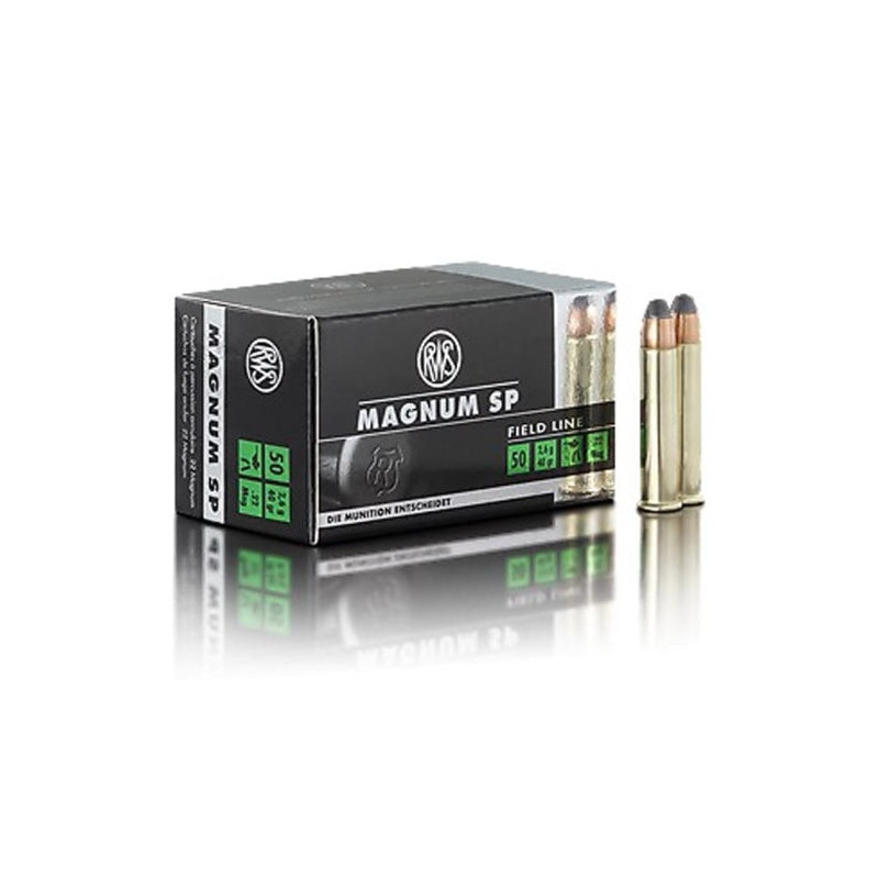 Balles RWS Magnum Soft Point - Cal. 22 mag