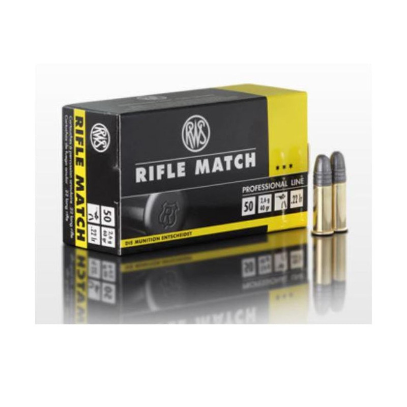 Balles RWS Rifle Match - Cal. 22LR