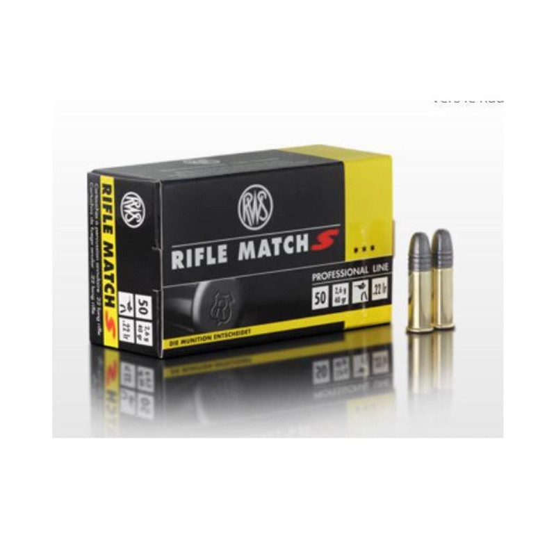 Balles RWS Rifle Match S - Cal. 22LR