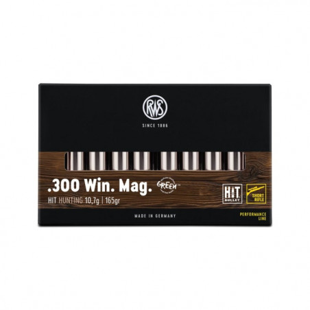 Balles RWS Short Rifle Hit - Cal. 300 Win. Mag.