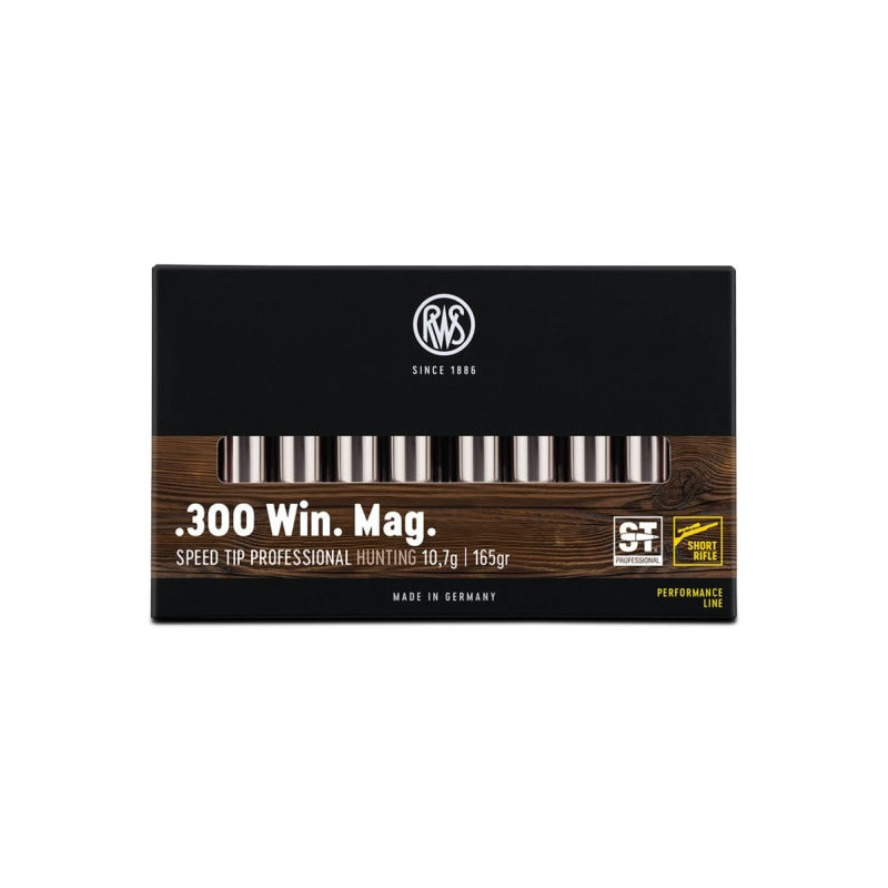 Balles RWS Short Rifle Speed Tip Pro - Cal. 300 Win. Mag.