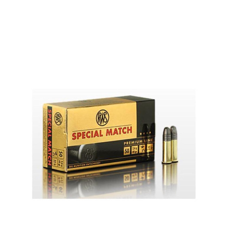 Balles RWS Spécial Match - Cal. 22LR