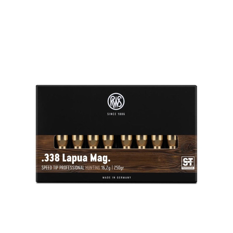Balles RWS Speed Tip Pro - 16.2 g - Cal. 338 Lapua Mag