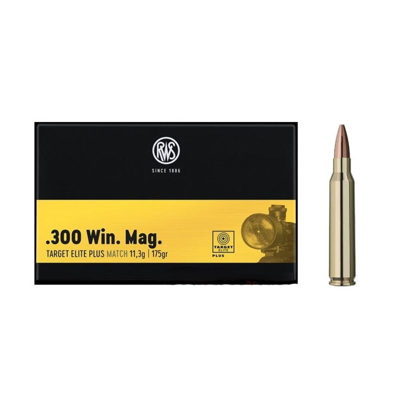 Balles RWS Target Elite Plus Match - Cal. 300 win mag