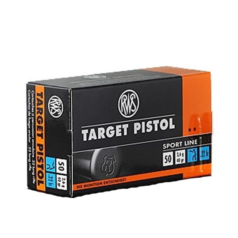 Balles RWS Target Pistol - Cal. 22LR