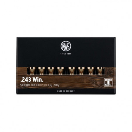 Balles RWS TMS - Cal. 243 Win.
