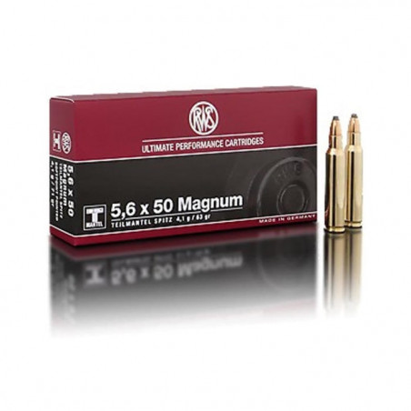 Balles RWS tms 4.1 g - Cal. 5.6x50 Mag