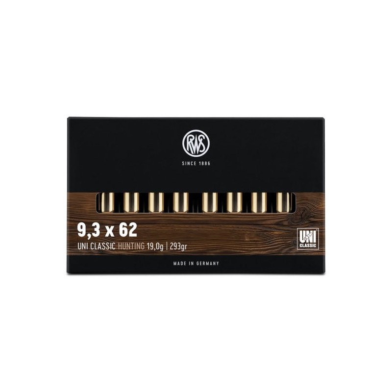 Balles RWS Uni Classic - Cal. 9.3x62