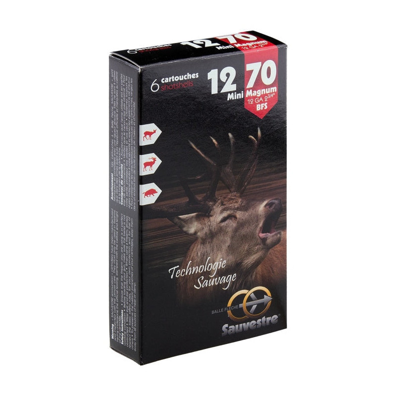 Balles Sauvestre mini Magnum - Cal. 12/70