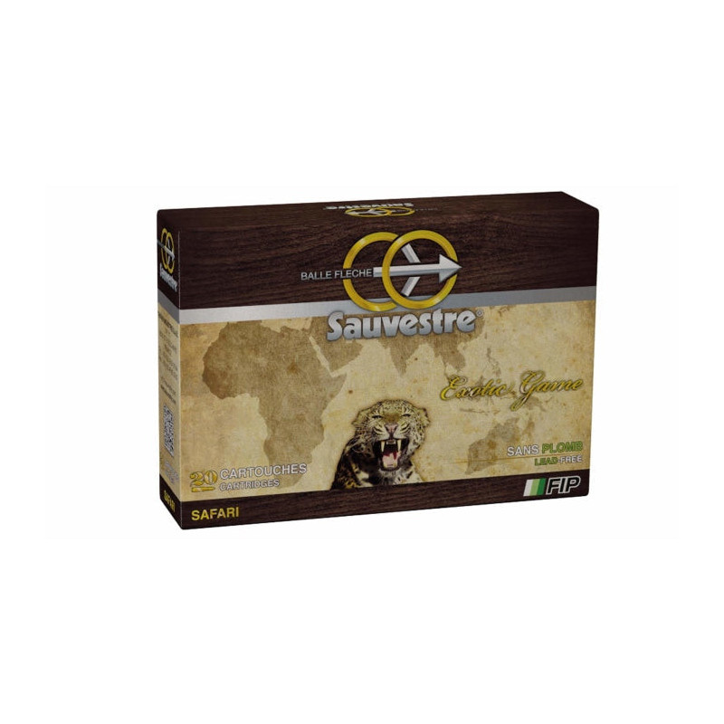 Balles Sauvestre spéciales gibier africain - Cal. 375 H&H