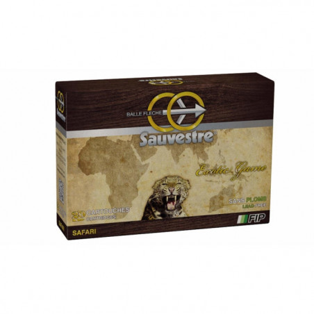 Balles Sauvestre spéciales gibier africain - Cal. 375 H&H