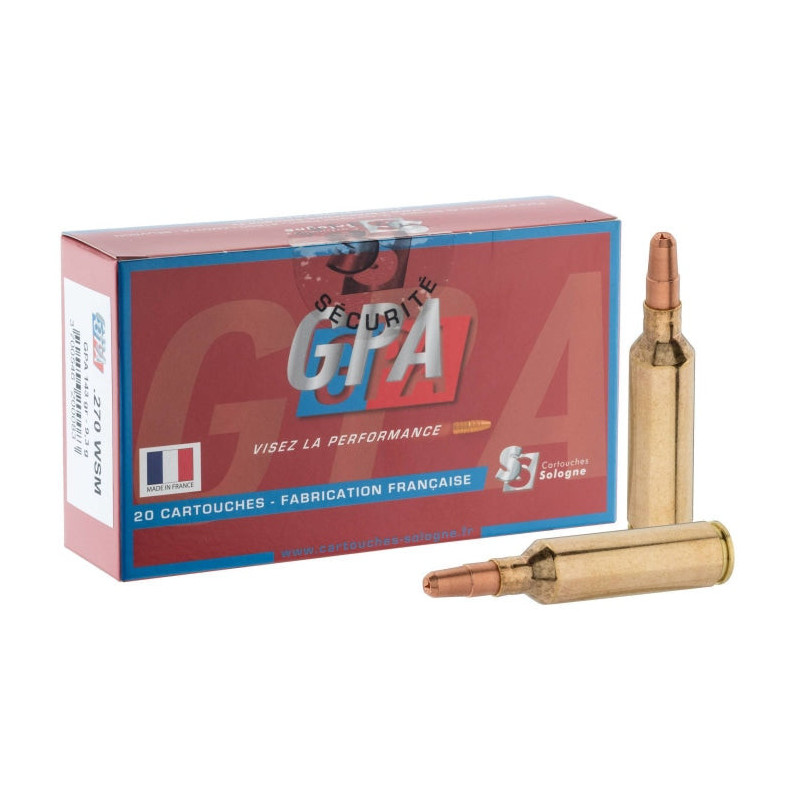Balles Sologne GPA - Cal. 270 WSM