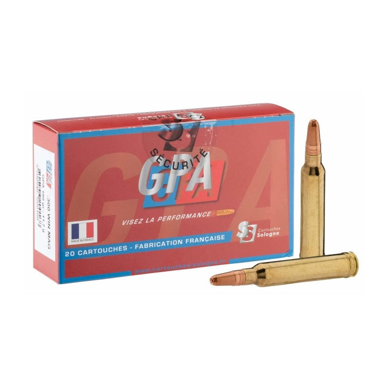 Balles Sologne GPA - Cal. 300 Win Mag