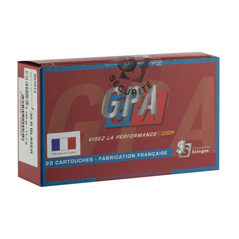 Balles Sologne GPA - Cal. 30R Blaser