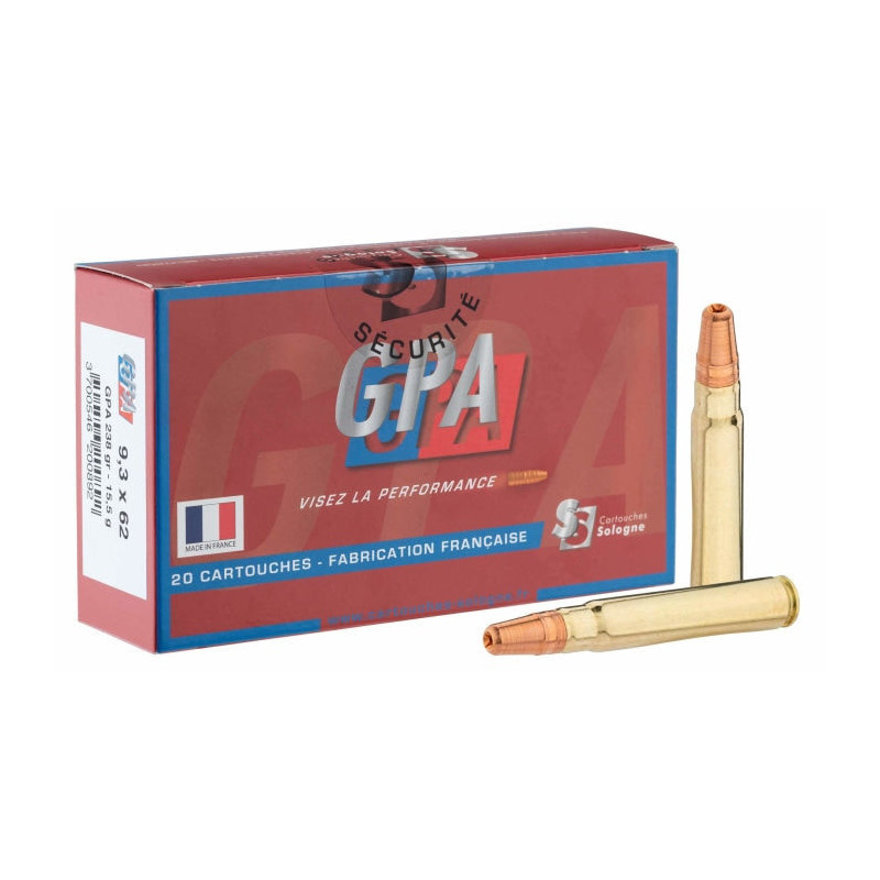 Balles Sologne GPA - Cal. 9.3 x 62