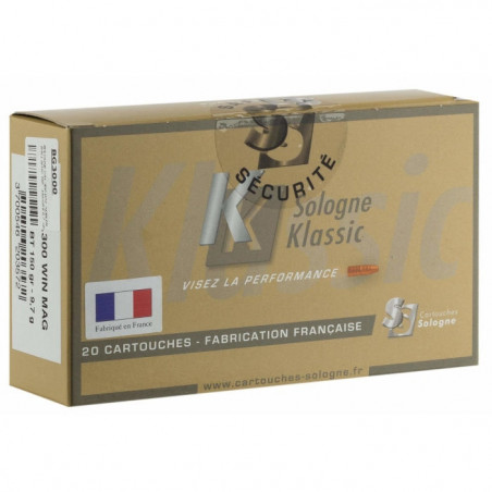 Balles Sologne Nosler Ballistic TIP - Cal. 300 Win Mag
