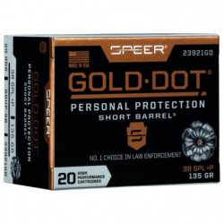 Balles Speer Gold Dot HP...