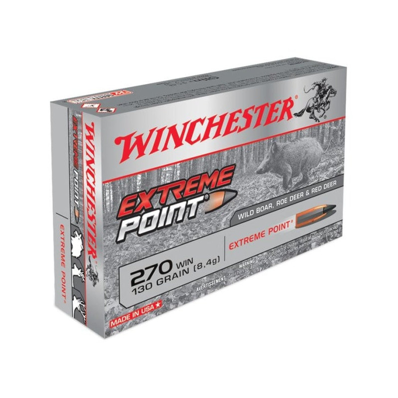 Balles Winchester Extreme Point - Cal. 270 Win.