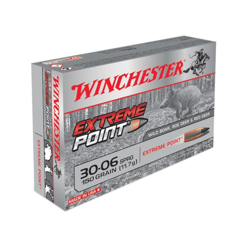 Balles Winchester Extreme Point - Cal. 30-06 Springfield