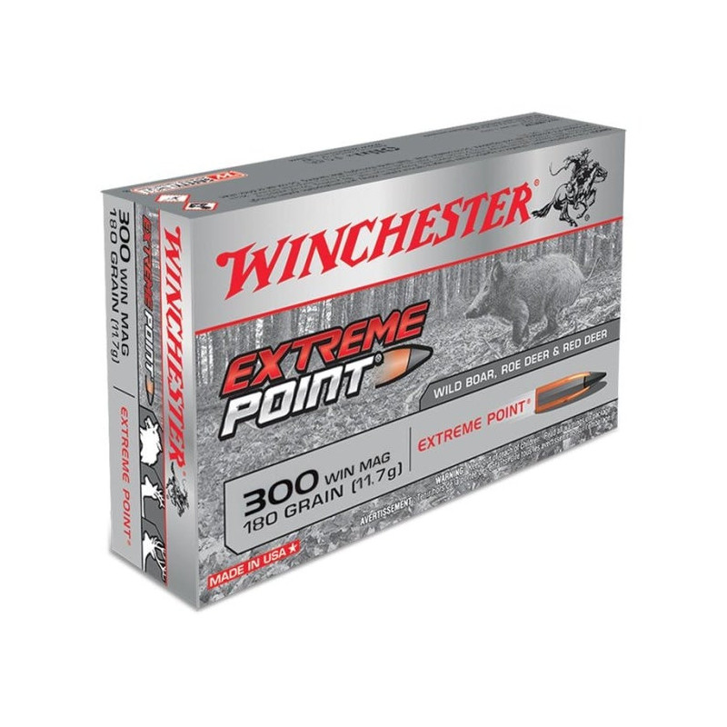 Balles Winchester Extreme Point - Cal. 300 Win. Mag.