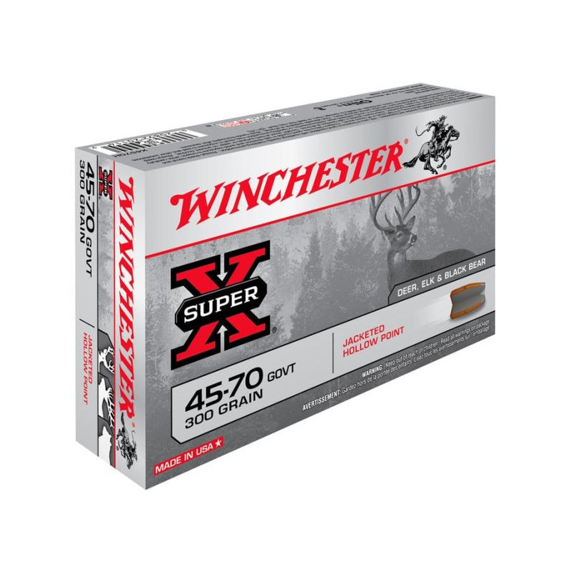 Balles Winchester HP - Cal. 45-70