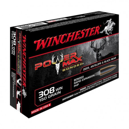 Balles Winchester Power Max Bonded - Cal. 308 Win.