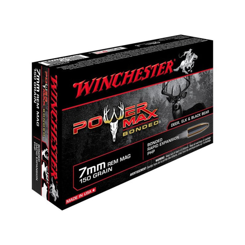 Balles Winchester Power Max Bonded - Cal. 7 RM