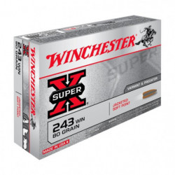 Balles Winchester Power Point - Cal. 243 Win.