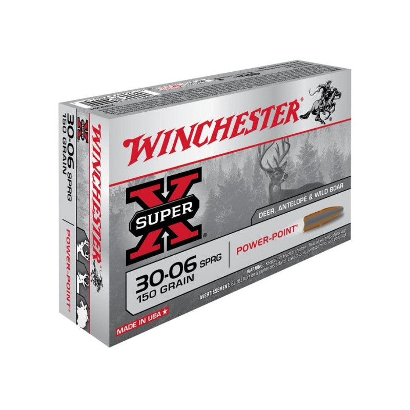 Balles Winchester Power Point - Cal. 30-06 Springfield