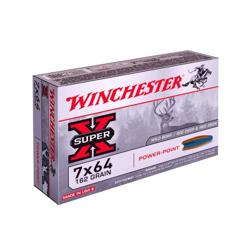 Balles Winchester Power Point - Cal. 7x64