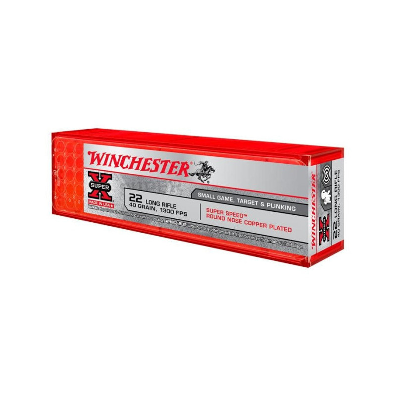 Balles Winchester Super-X CP LRN - Cal. 22LR