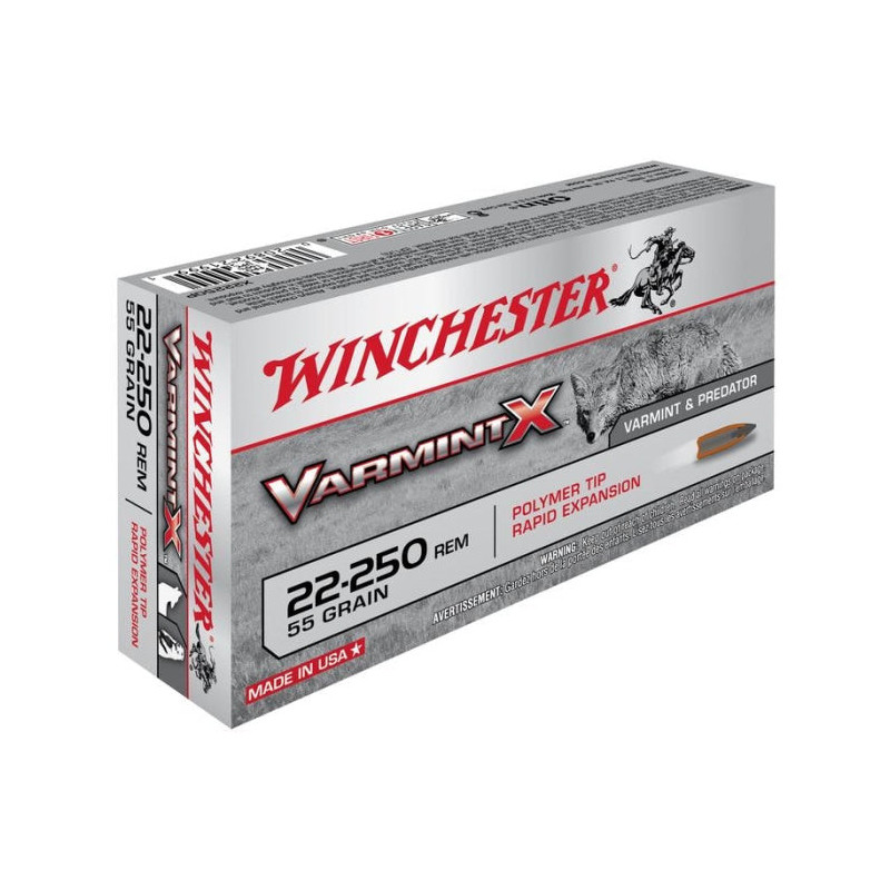 Balles Winchester Varmint X - Cal. 22-250