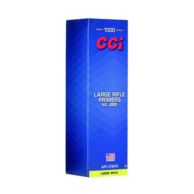 Bande amorce CCI APS Large Rifle Strips 87 - 250 Mag