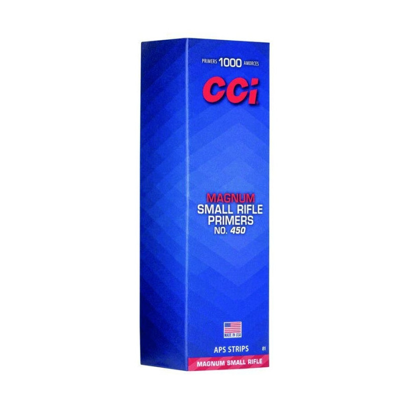 Bande amorce CCI APS Small Rifle Strips 82 - BR4