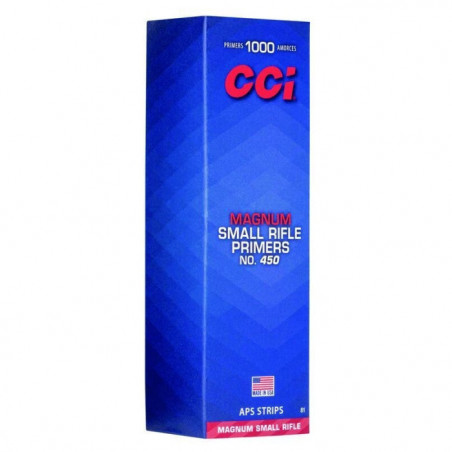 Bande amorce CCI APS Small Rifle Strips 82 - BR4