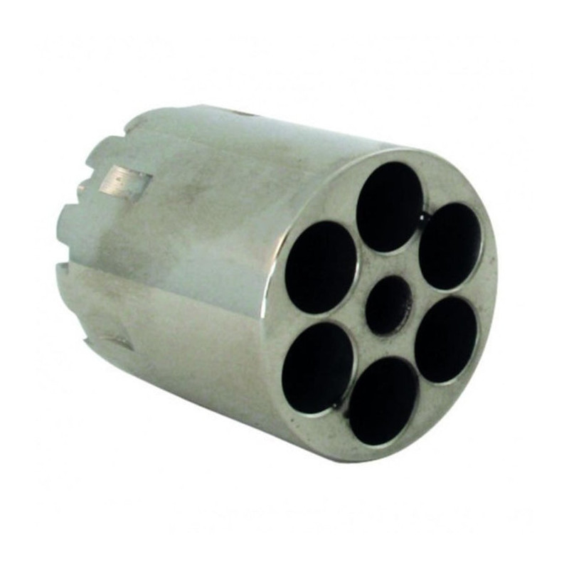 Barillet Pietta Rm Texas nickelé - Cal. 44