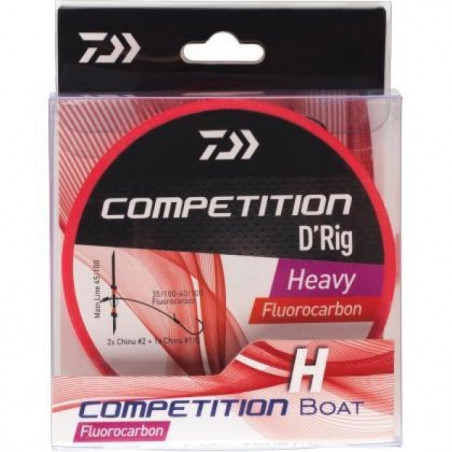 Bas de ligne montée Daiwa Bateau Competition Heavy