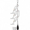 Bas de ligne montée Daiwa Surfacting Essential Classic