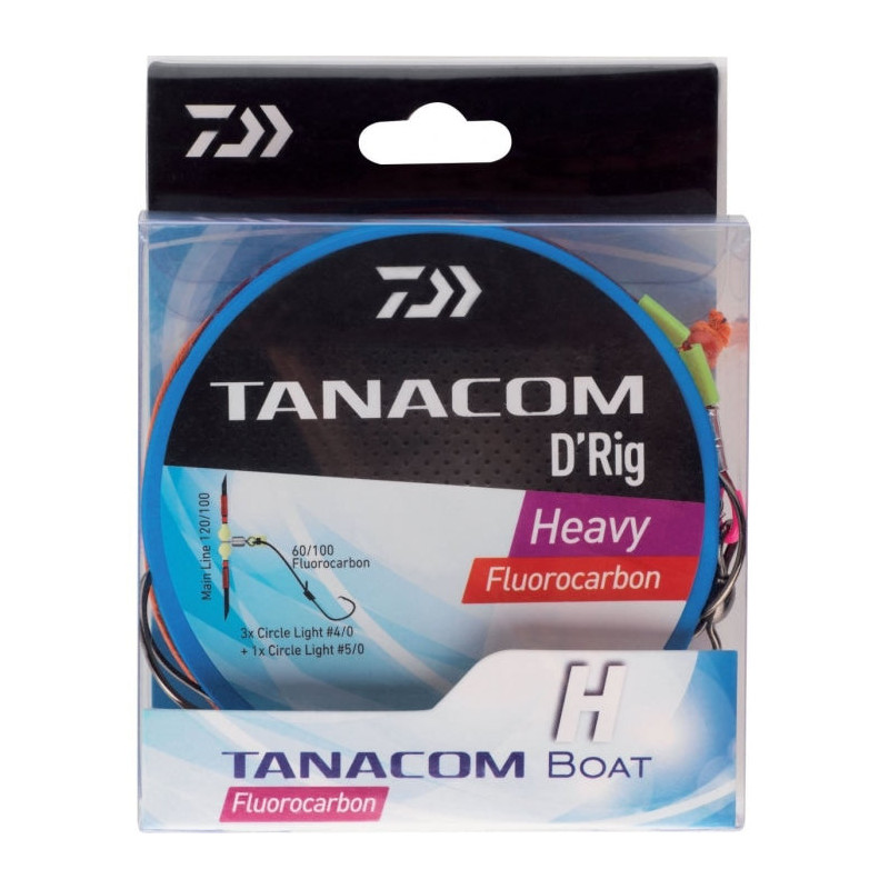 Bas de ligne montée Daiwa Tanacom Pêche Profonde Extra Heavy