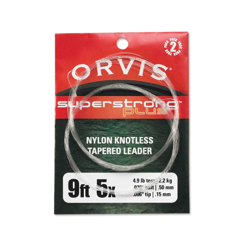 Bas de ligne Orvis queue de rat SuperStrong - 2.25 m
